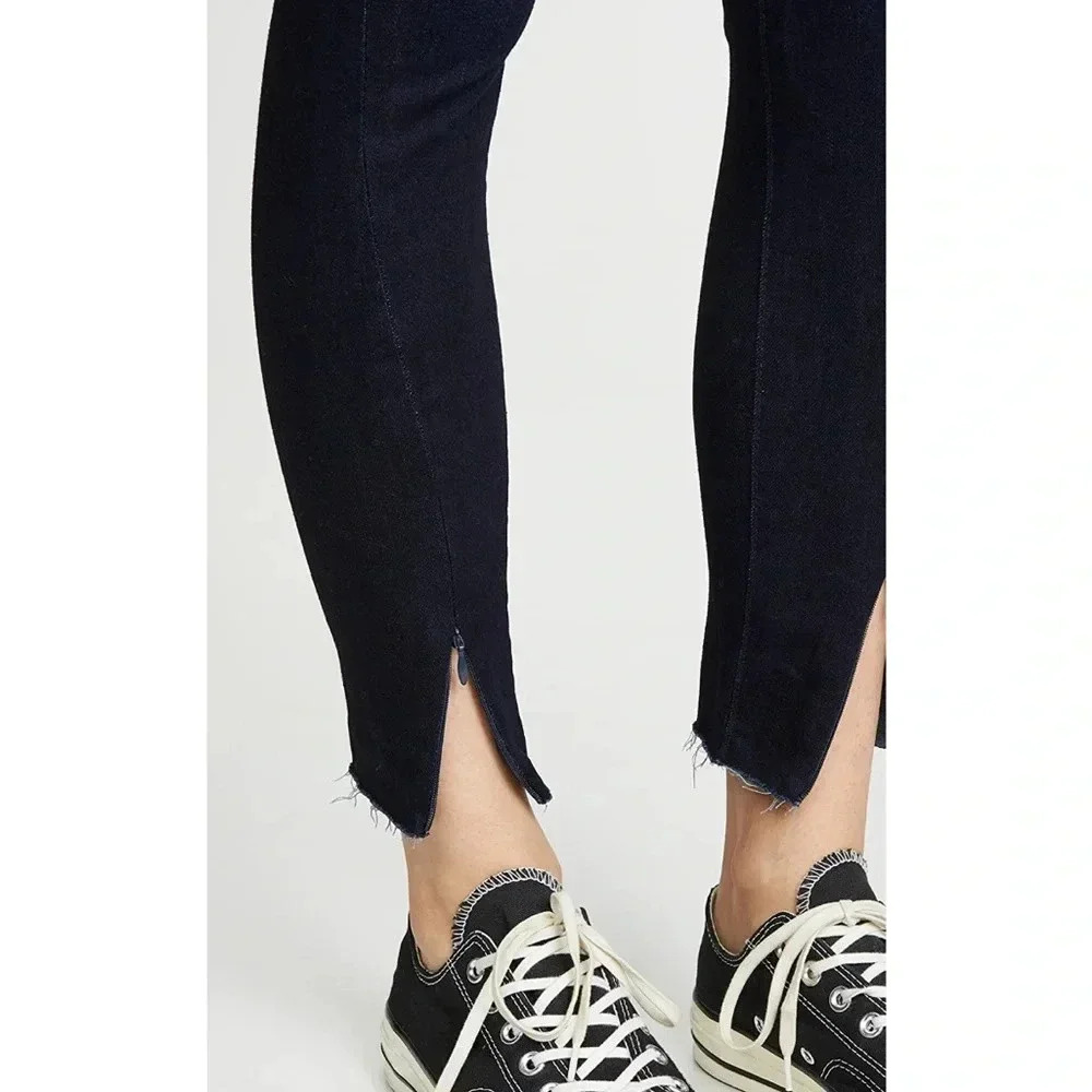 JOES JEANS x WEWOREWHAT NWT Danielle High Rise Slit Ankle Skinny Jeans Stretch - Picture 1 of 11